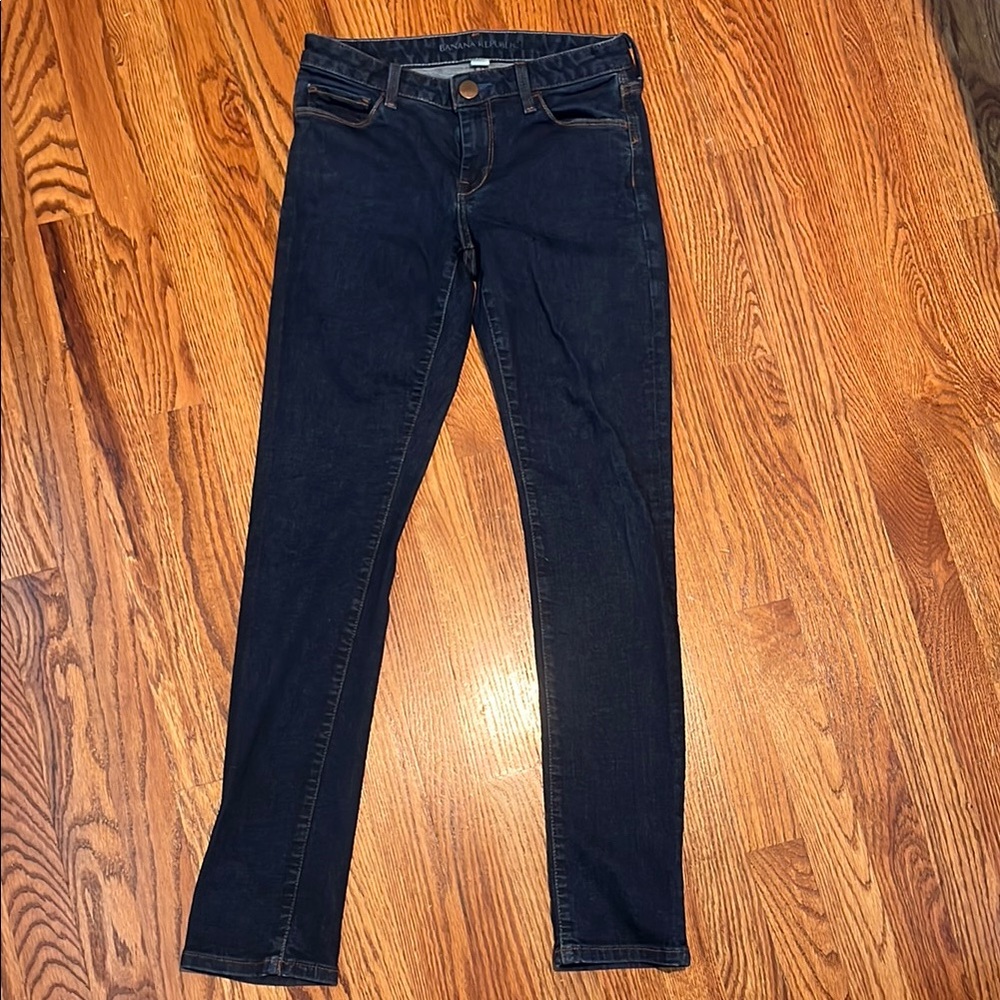 Banana Republic Women's Deep Indigo Skinny Jeans - worn once